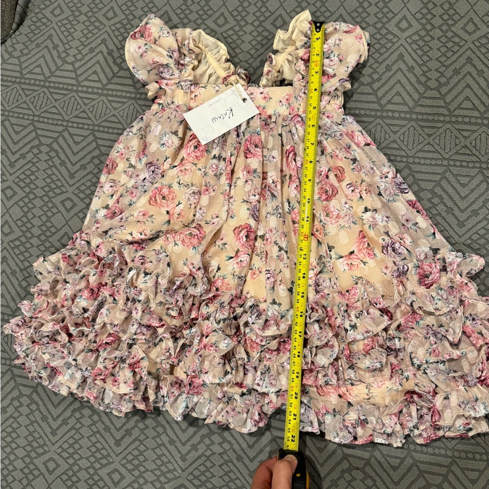 Floral Ruffle Dress - Picture 17 of 17